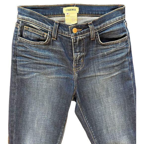 L’Agence Sada Denim Skinny Jean Size 24 - Picture 2 of 6